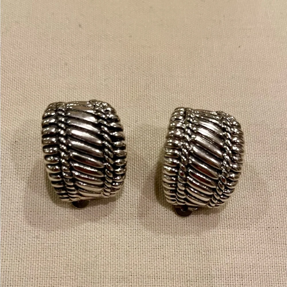 MEX 925 Vintage Earrings - Picture 2 of 16